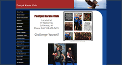 Desktop Screenshot of pentjakkarate.com